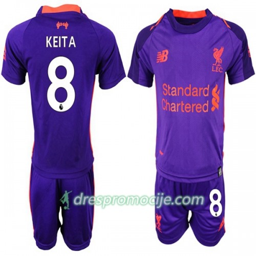Liverpool Dres KEITA 8 Dječji Gostujući 2018/19 Kratkih Rukava Liverpool Dres KEITA 8 Dječji Gostujući 2018/19 Kratkih Rukava